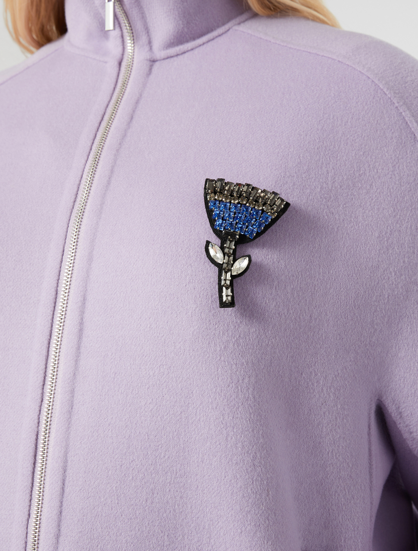 Rhinestone brooches - MIDNIGHTBLUE - Marina Rinaldi - 4