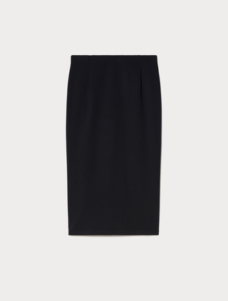 Jersey calf-length skirt - Marina Rinaldi