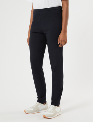 Leggings aus Jersey - NACHTBLAU