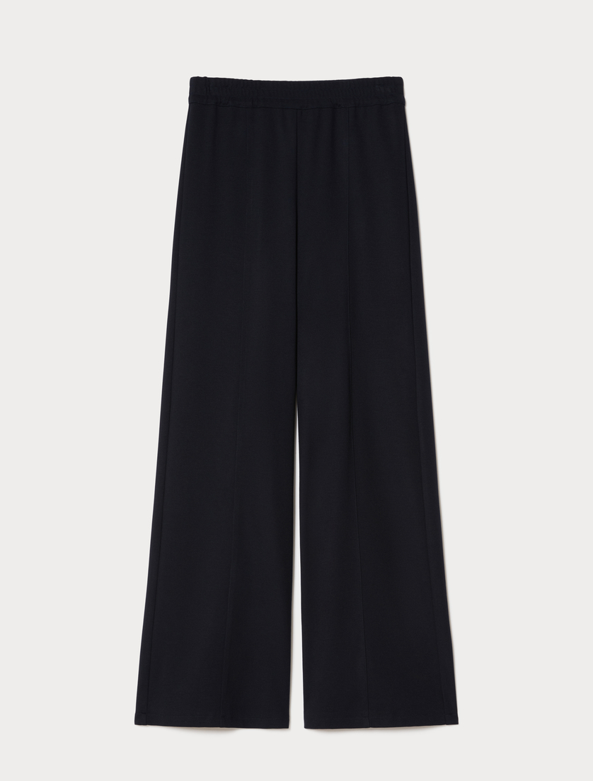 Jersey trousers - MIDNIGHTBLUE - Marina Rinaldi