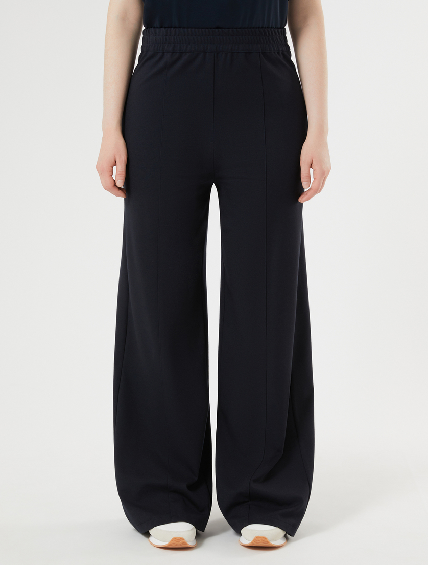 Jersey trousers - MIDNIGHTBLUE - Marina Rinaldi - 3