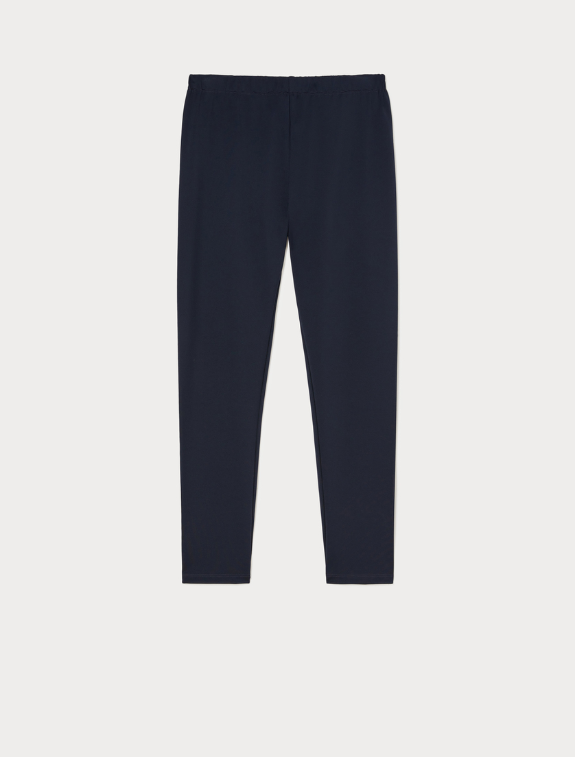 Technical jersey leggings - MIDNIGHTBLUE - Marina Rinaldi