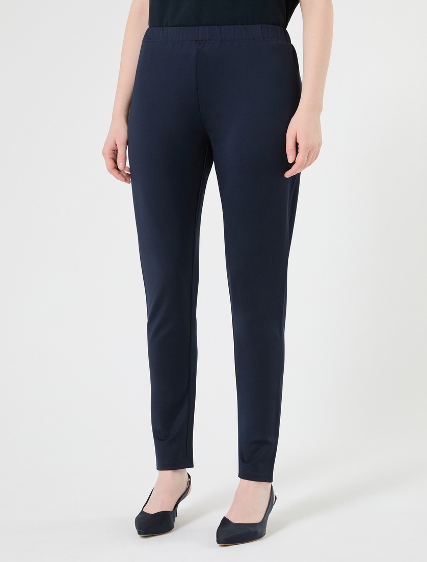 Technical jersey leggings - MIDNIGHTBLUE - Marina Rinaldi - 3