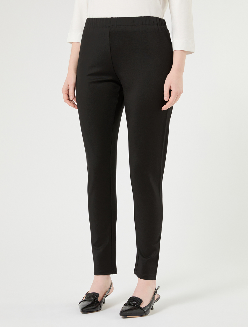 Technical jersey leggings - BLACK - Marina Rinaldi - 3