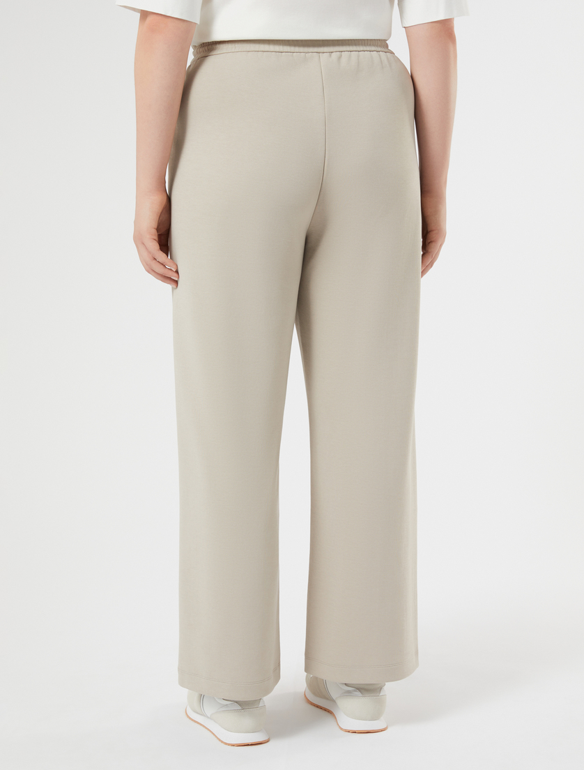 Hose aus doppeltem Jersey - TAUBENGRAU - Marina Rinaldi - 4