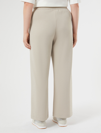 Double-faced jersey trousers - TURTLEDOVE - Marina Rinaldi - 4