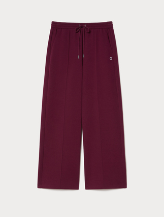 Double-faced jersey trousers - Marina Rinaldi