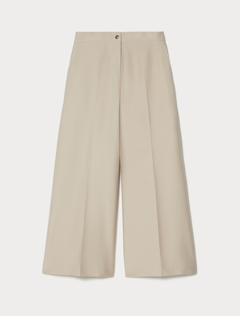 Hose aus Jersey - TAUBENGRAU - Marina Rinaldi