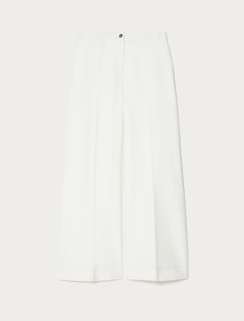 Hose aus Jersey - ELFENBEINFARBEN - Marina Rinaldi