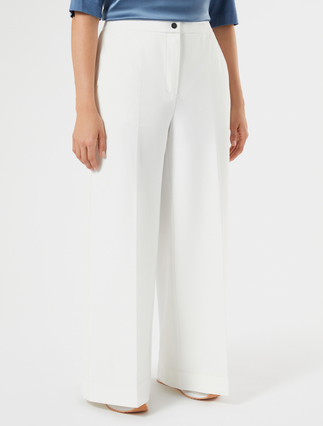 Jersey trousers - IVORY