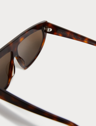 Acetate sunglasses - CAMEL - Marina Rinaldi - 3