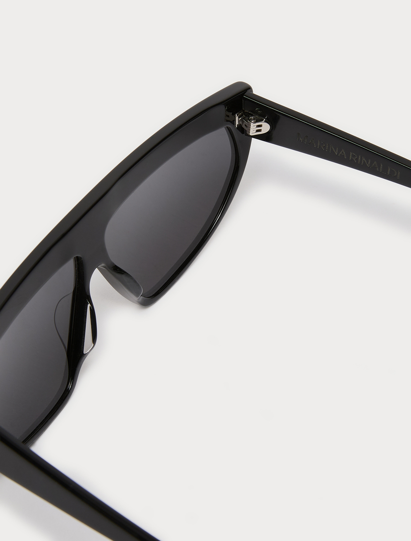 Occhiali da sole in acetato - NERO - Marina Rinaldi - 3