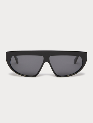 Occhiali da sole in acetato - NERO