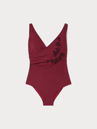 Costume intero con ricamo - Marina Rinaldi