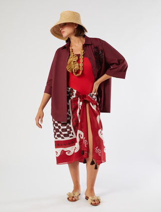 Costume intero con tagli - Marina Rinaldi