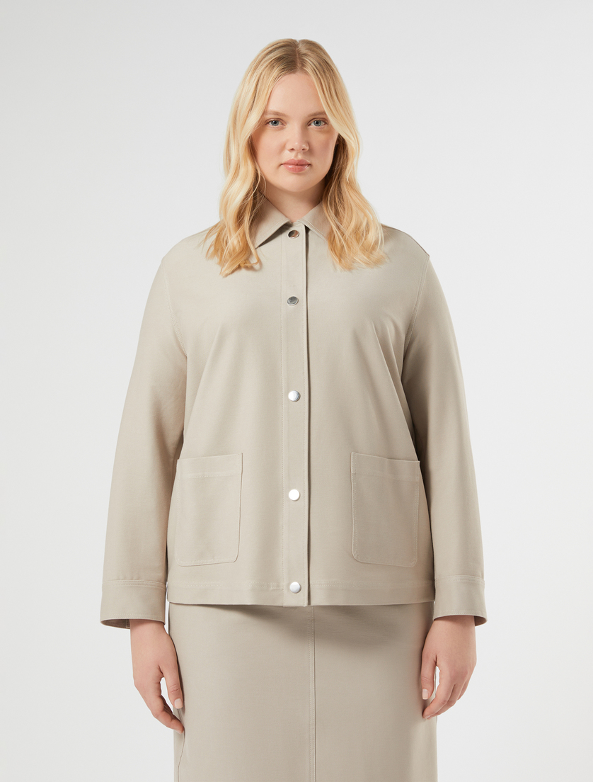 Jersey jacket - TURTLEDOVE - Marina Rinaldi - 3