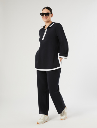 Felpa in jersey double - Marina Rinaldi