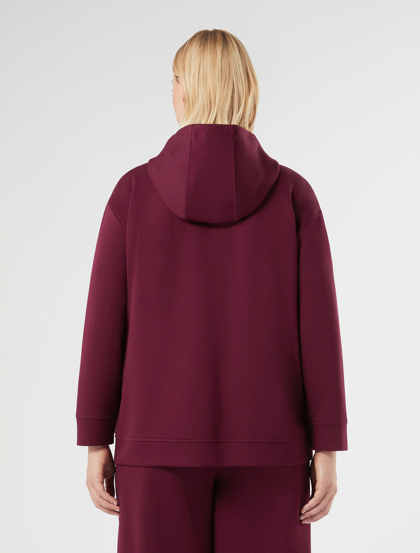 Veste en jersey double - BORDEAUX - Marina Rinaldi - 4