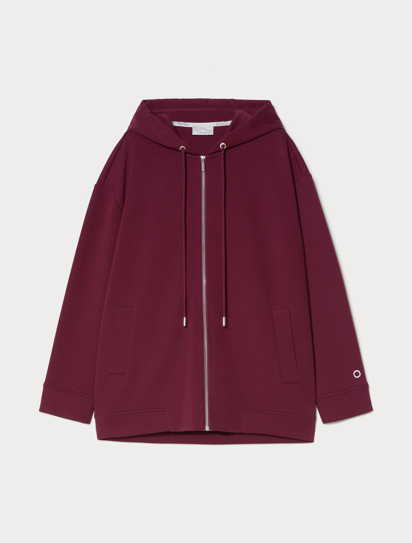 Veste en jersey double - BORDEAUX - Marina Rinaldi