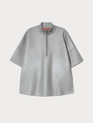 Felpa in jersey laminato - Marina Rinaldi