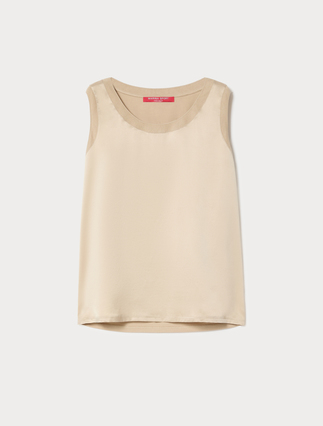 Top aus Jersey und Satin - Marina Rinaldi