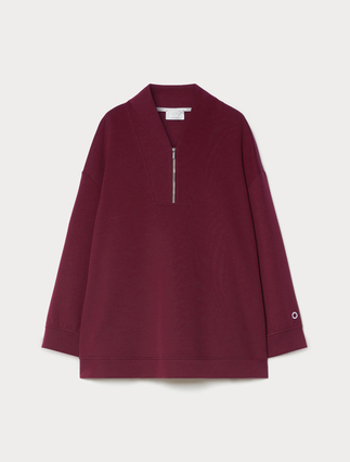 Double-faced jersey sweatshirt - Marina Rinaldi