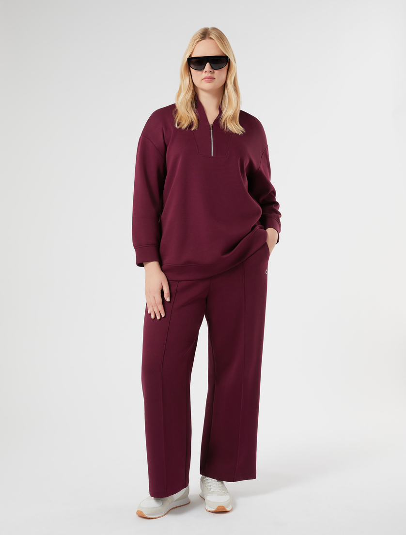 Double-faced jersey sweatshirt - Marina Rinaldi