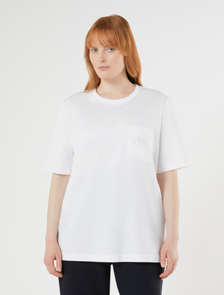Cotton jersey T-shirt - OPTICAL WHITE