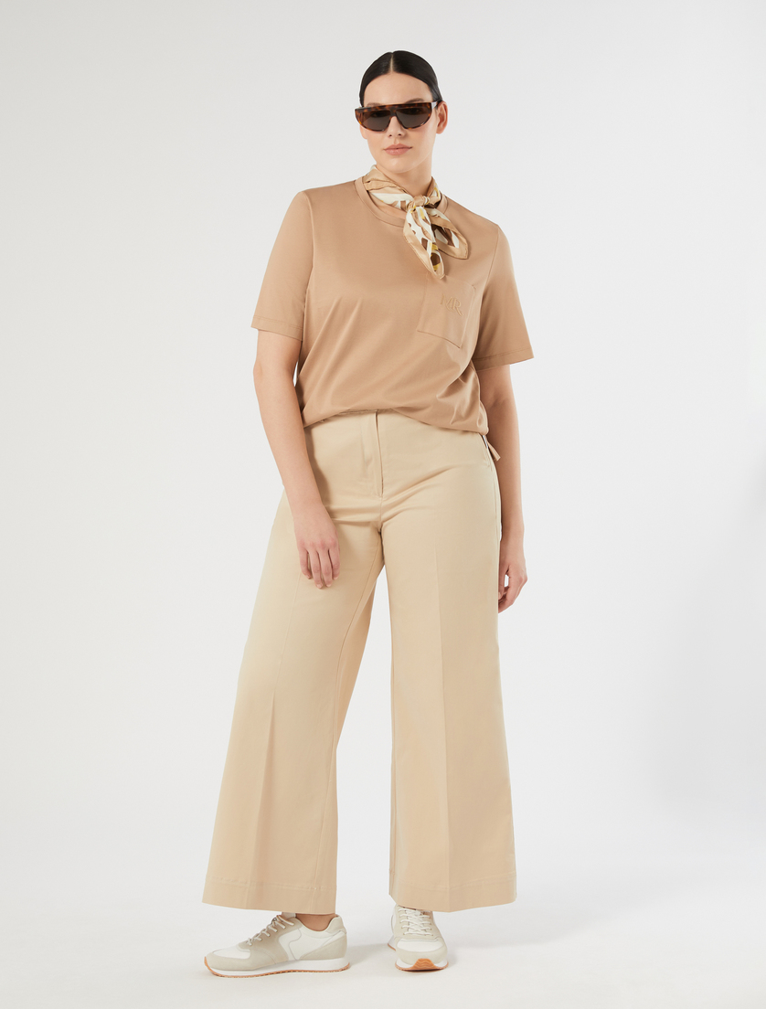 T-Shirt aus Baumwolljersey - Marina Rinaldi