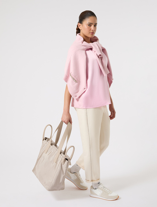 Jersey and satin T-shirt - Marina Rinaldi