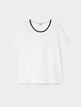 Cotton jersey T-shirt - Marina Rinaldi