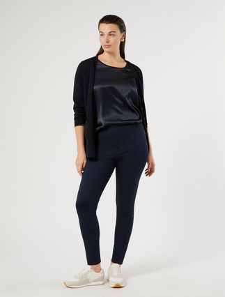 T-Shirt aus Jersey und Seide - Marina Rinaldi