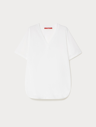 T-shirt en jersey de coton - Marina Rinaldi