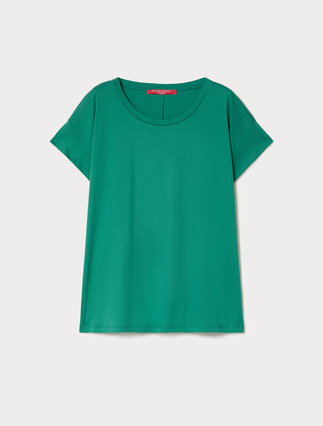 Cotton jersey T-shirt - Marina Rinaldi