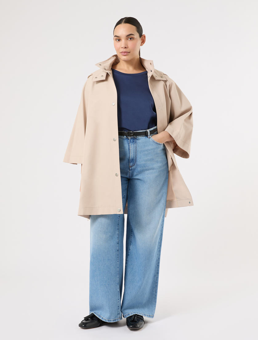 Cotton jersey T-shirt - ULTRAMARINE - Marina Rinaldi - 2