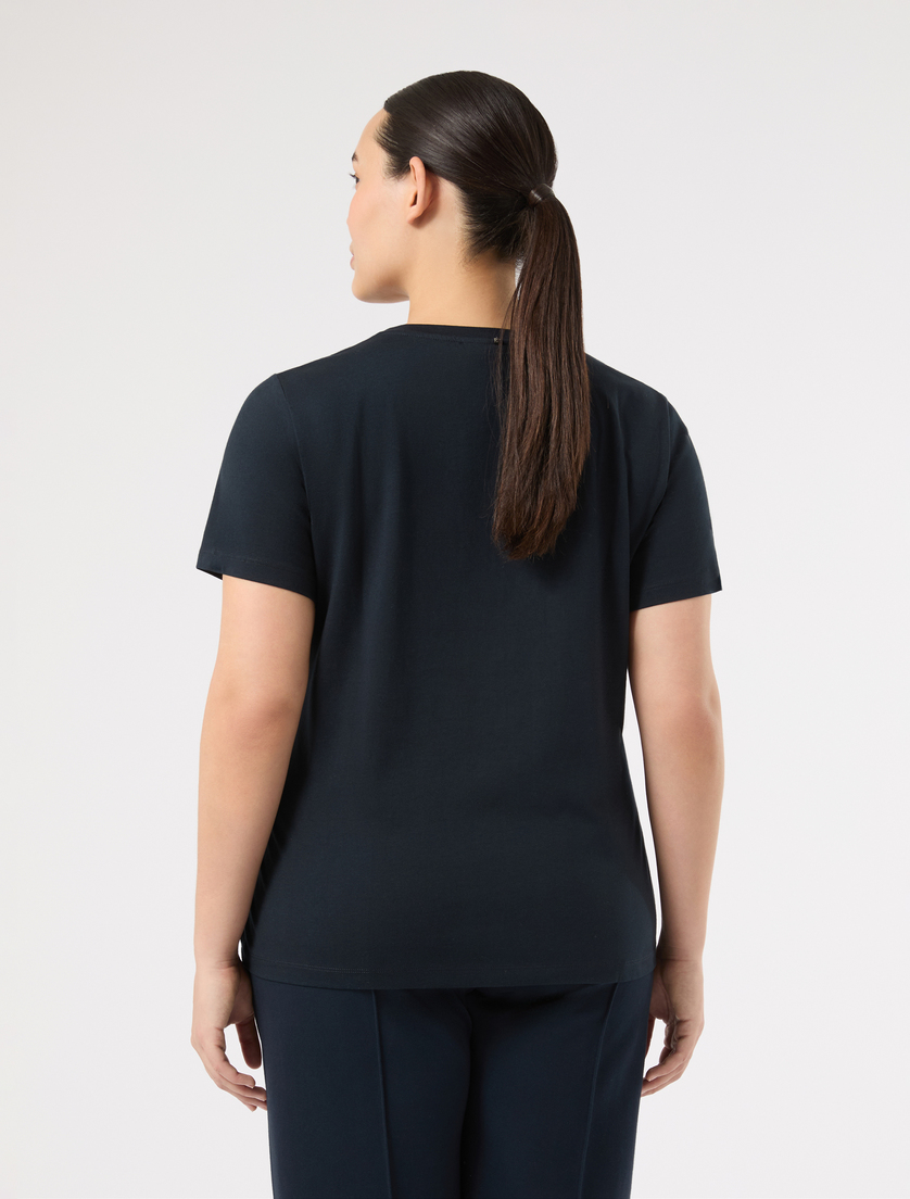 Cotton jersey T-shirt - AVIO - Marina Rinaldi - 4
