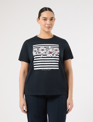 Cotton jersey T-shirt - AVIO