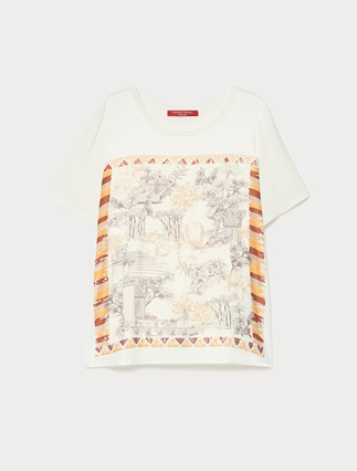 Viscose jersey T-shirt - Marina Rinaldi