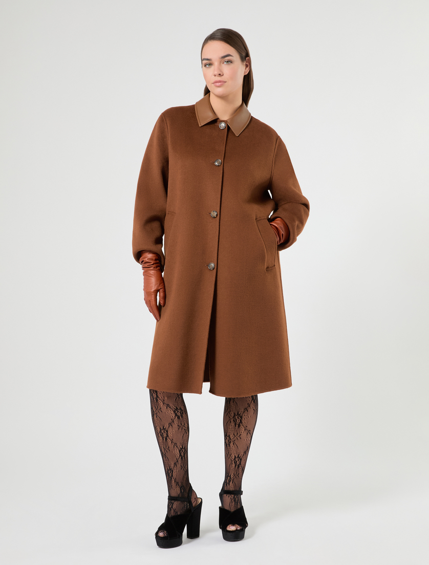 Cappotto in double di misto lana - Marina Rinaldi