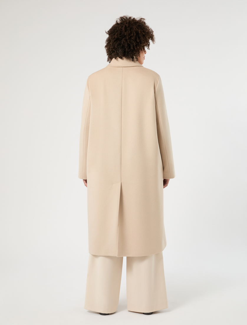 Wool broadcloth coat - ALBINO - Marina Rinaldi - 4