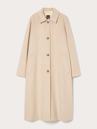 Wool broadcloth coat - Marina Rinaldi