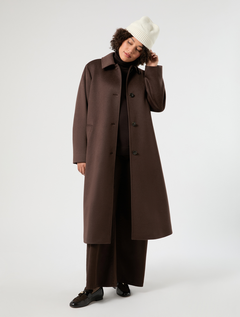 Wool broadcloth coat - Marina Rinaldi