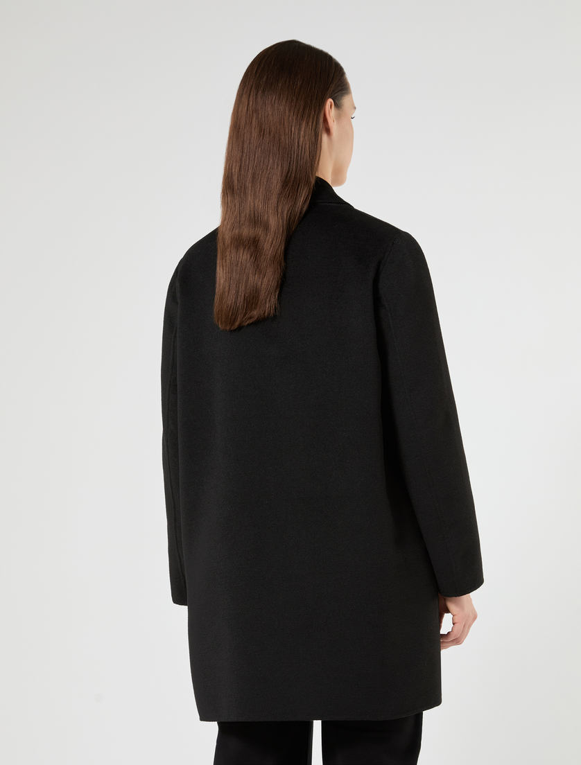 Cappotto in panno double - NERO - Marina Rinaldi - 4