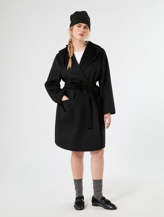 Wool broadcloth coat - Marina Rinaldi