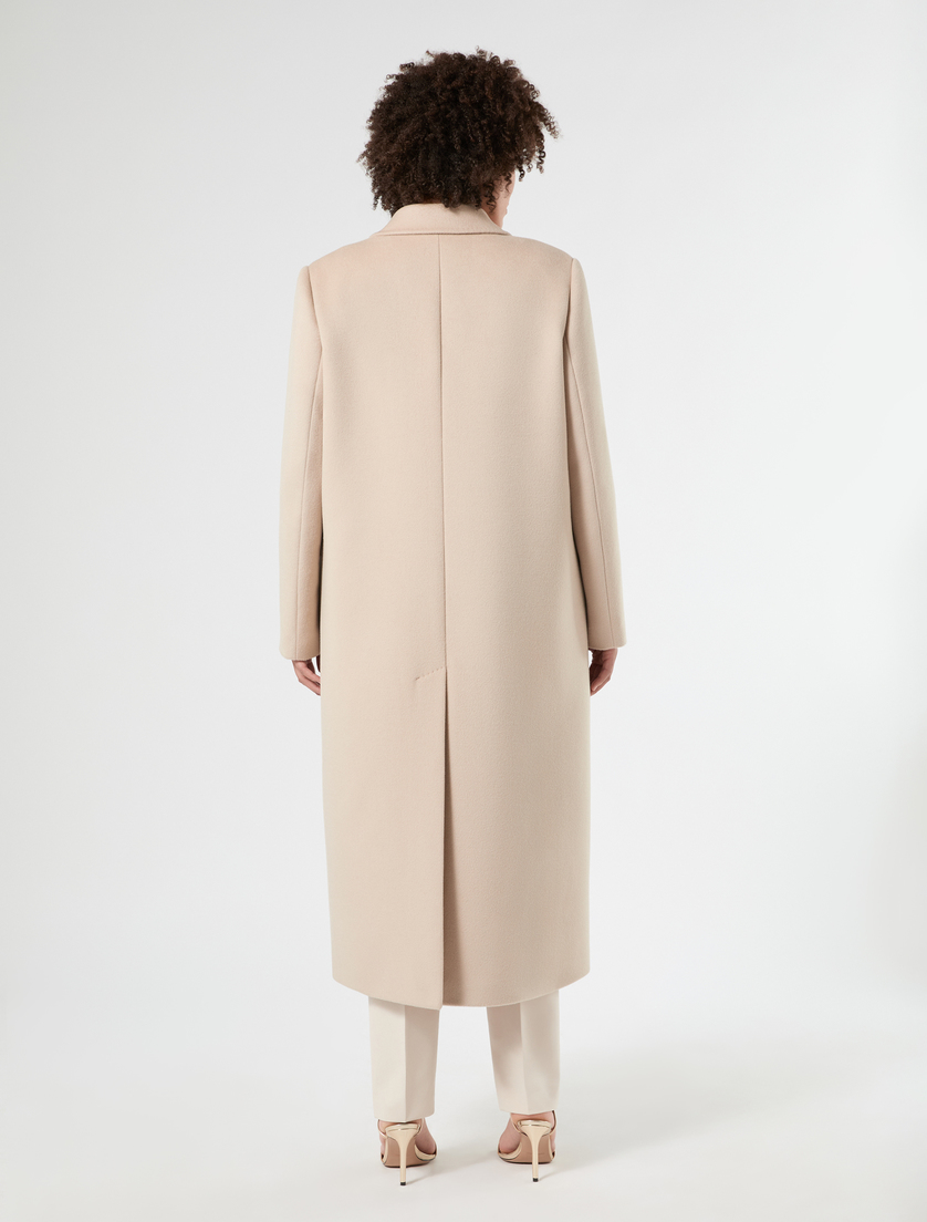 Wool broadcloth coat - ALBINO - Marina Rinaldi - 4