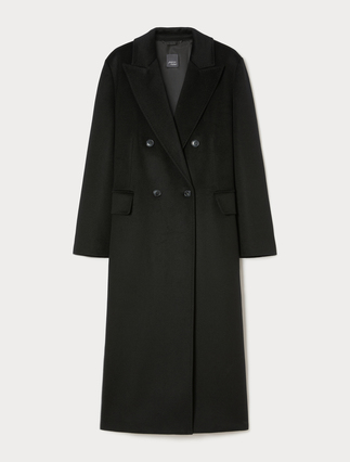Wool broadcloth coat - Marina Rinaldi