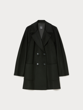 Wool broadcloth heavy jacket - Marina Rinaldi