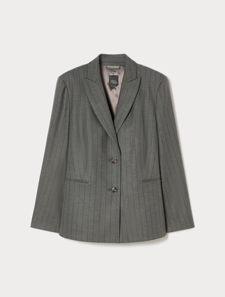 Twill blazer jacket - Marina Rinaldi