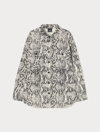 Cotton drill tunic - Marina Rinaldi