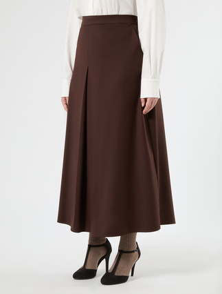 Twill skirt - COCOA